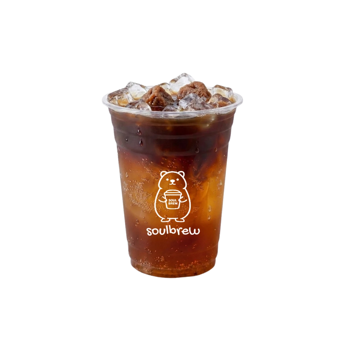 Plum Sparkling Americano